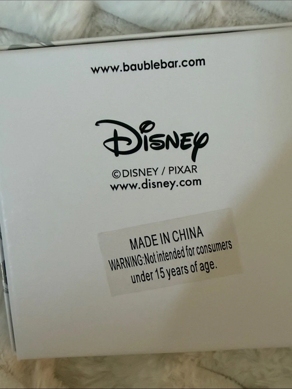 BaubleBar Pixar Monsters Inc Ghost Stud Earrings - White & Green
